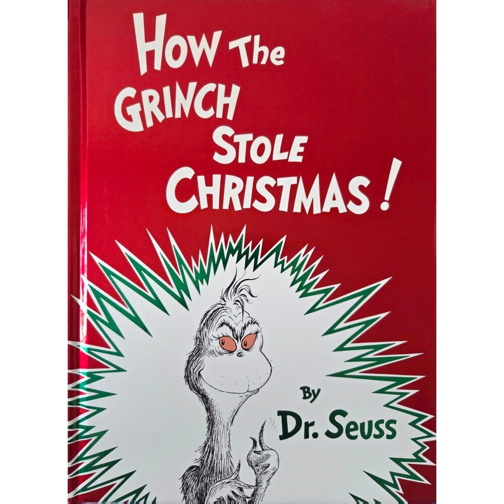 Dr. Seuss How the Grinch Stole Christmas! 1957 Hardcover Classic Seuss Illus